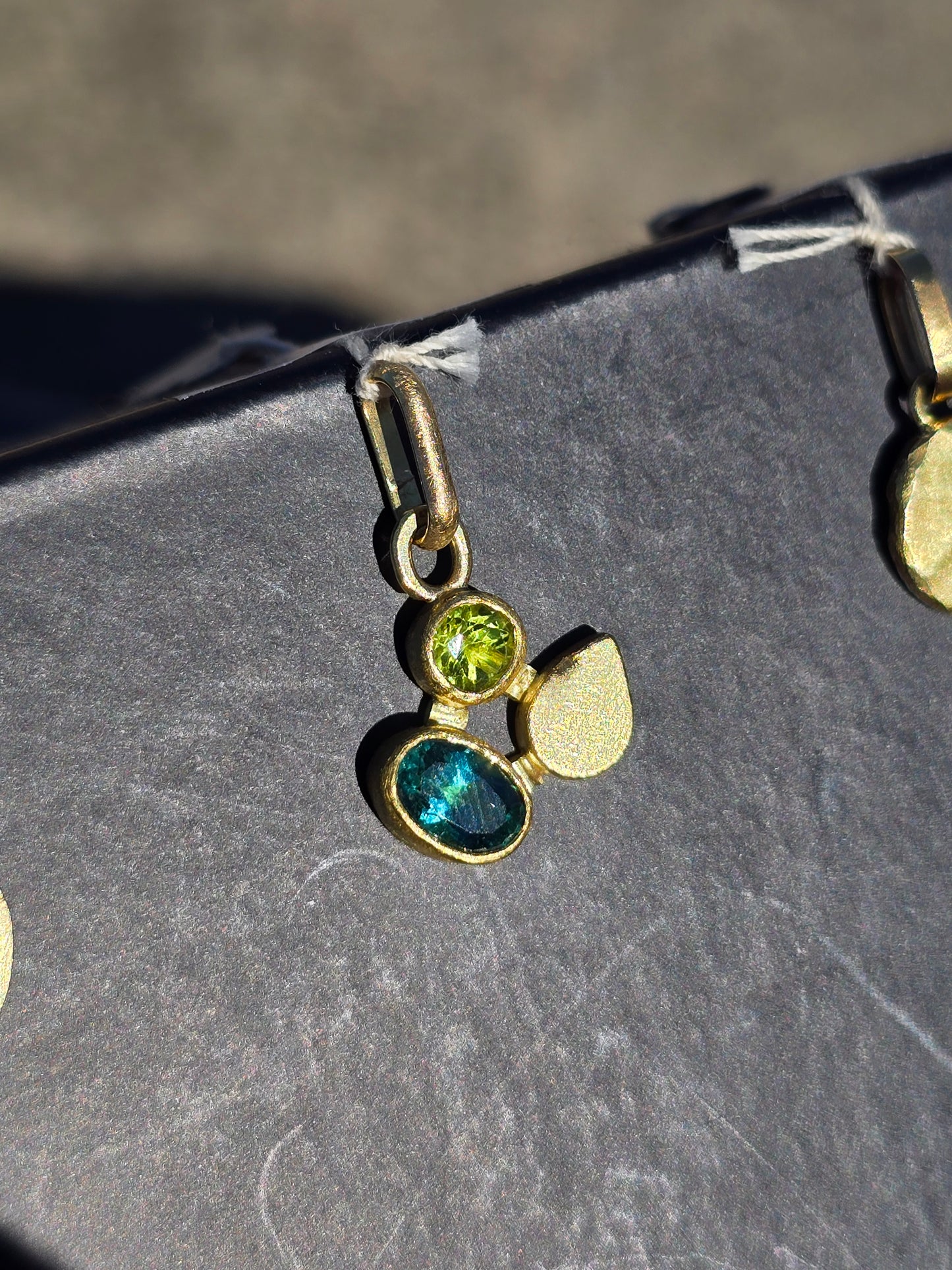 Tourmaline Cluster Pendant