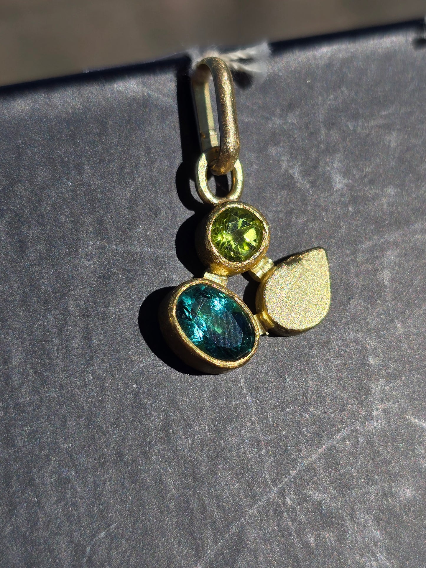 Tourmaline Cluster Pendant