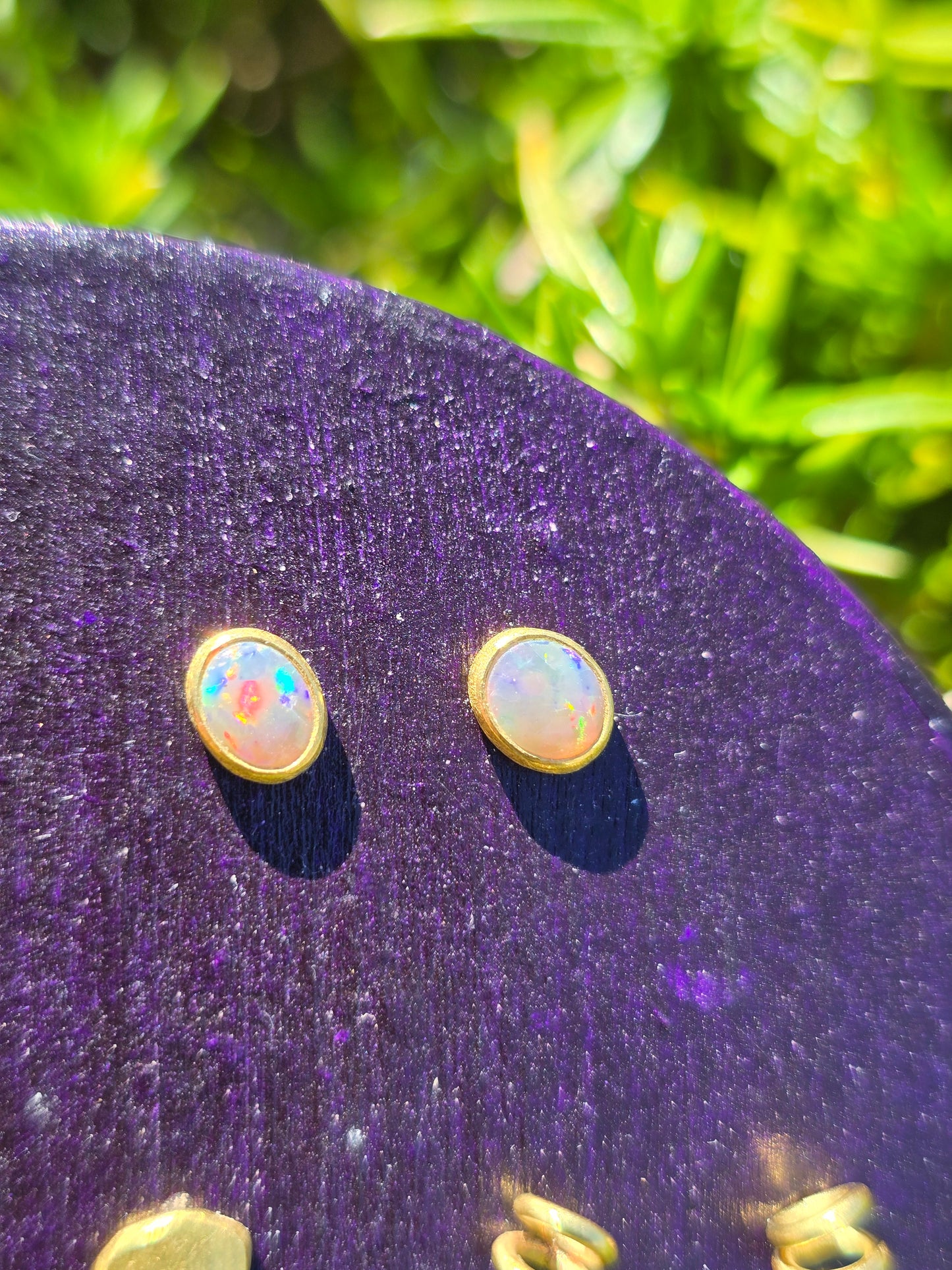 Australian Opal Studs