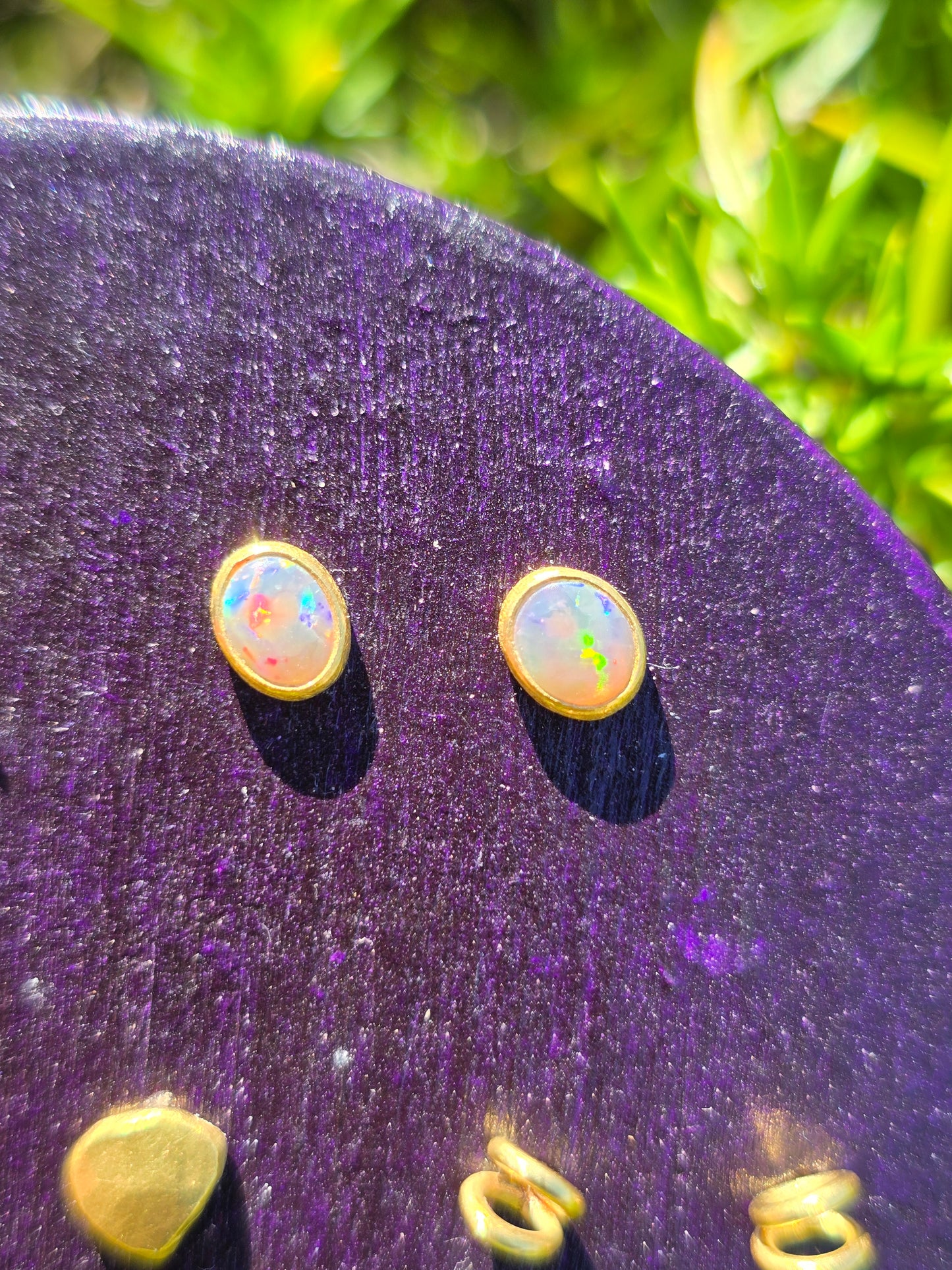 Australian Opal Studs