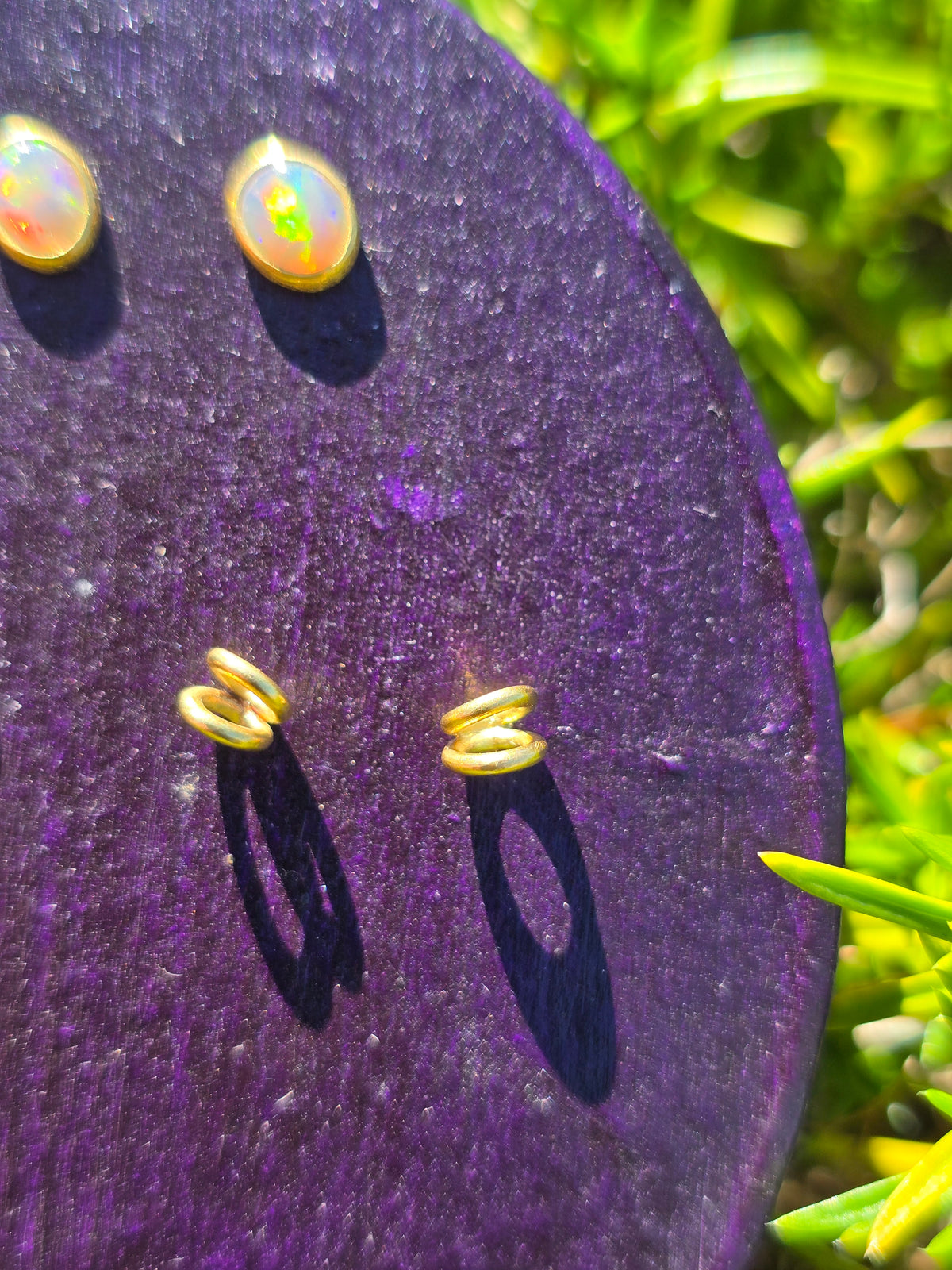3D Circle Studs