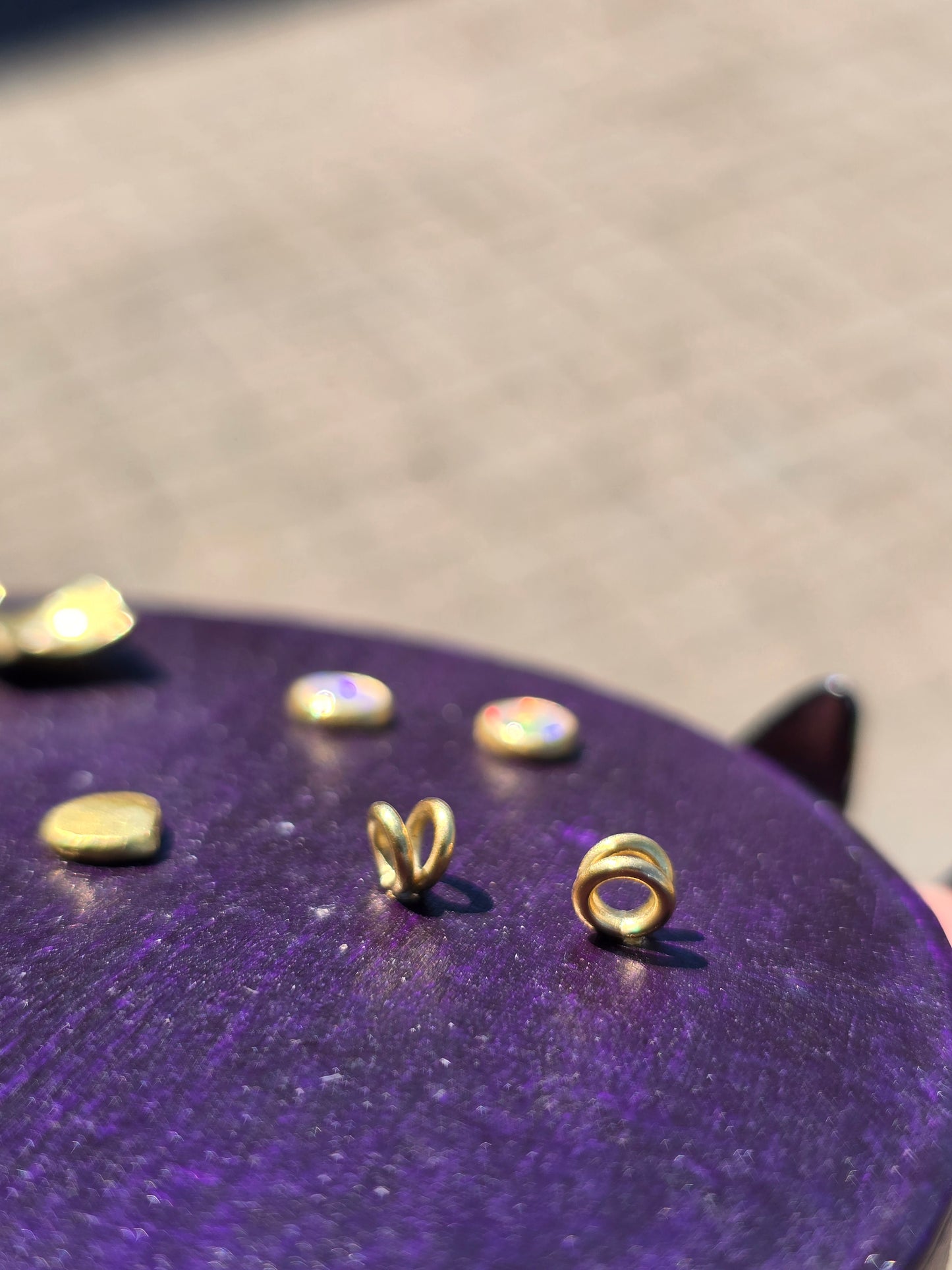 3D Circle Studs