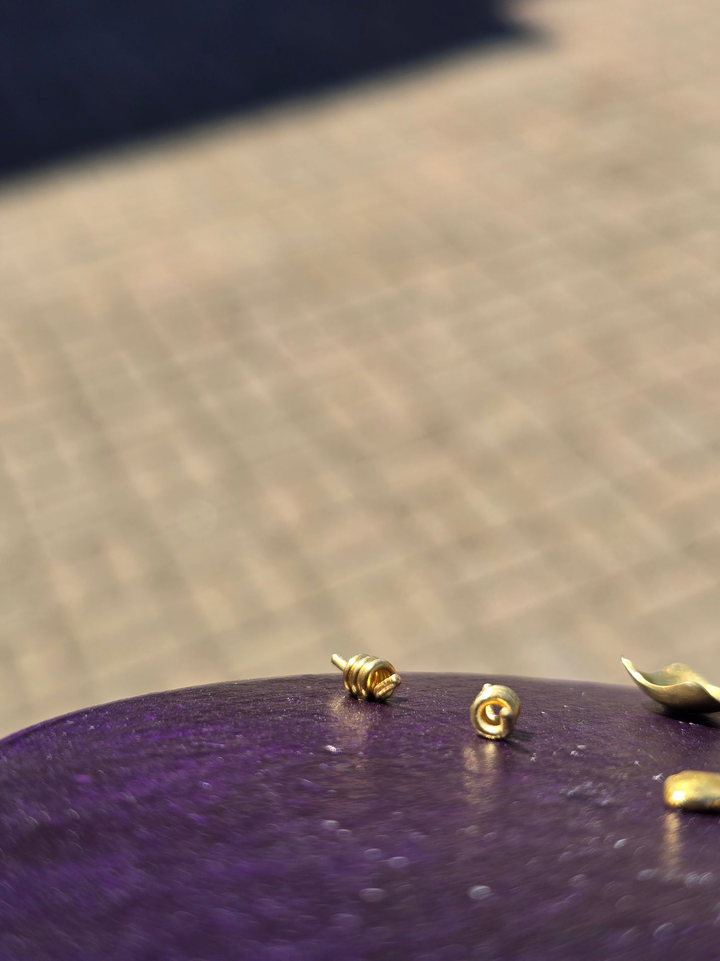 Barbed Wire Scroll Studs
