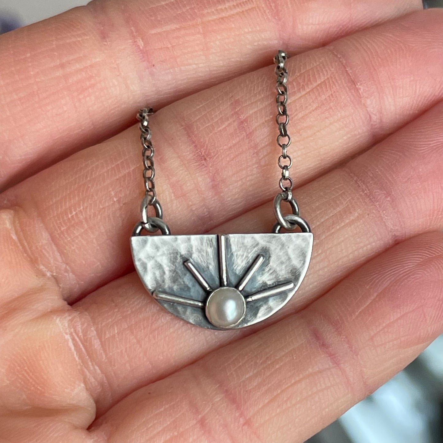 Pearl Sunrise Necklace