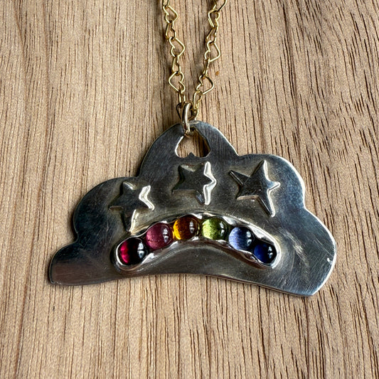 3 Star Cloud Necklace
