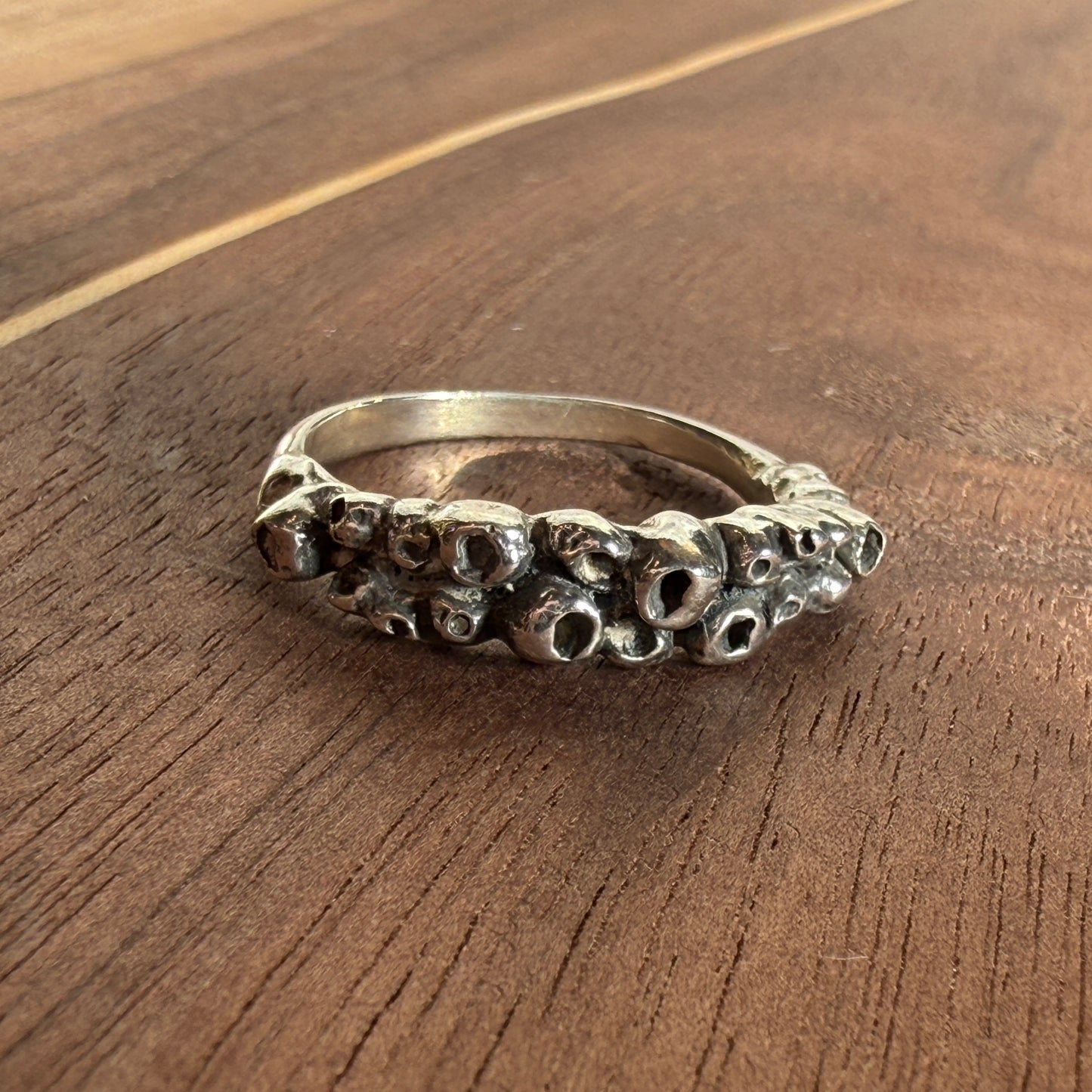 Sterling Bartholomew Barnacle Ring