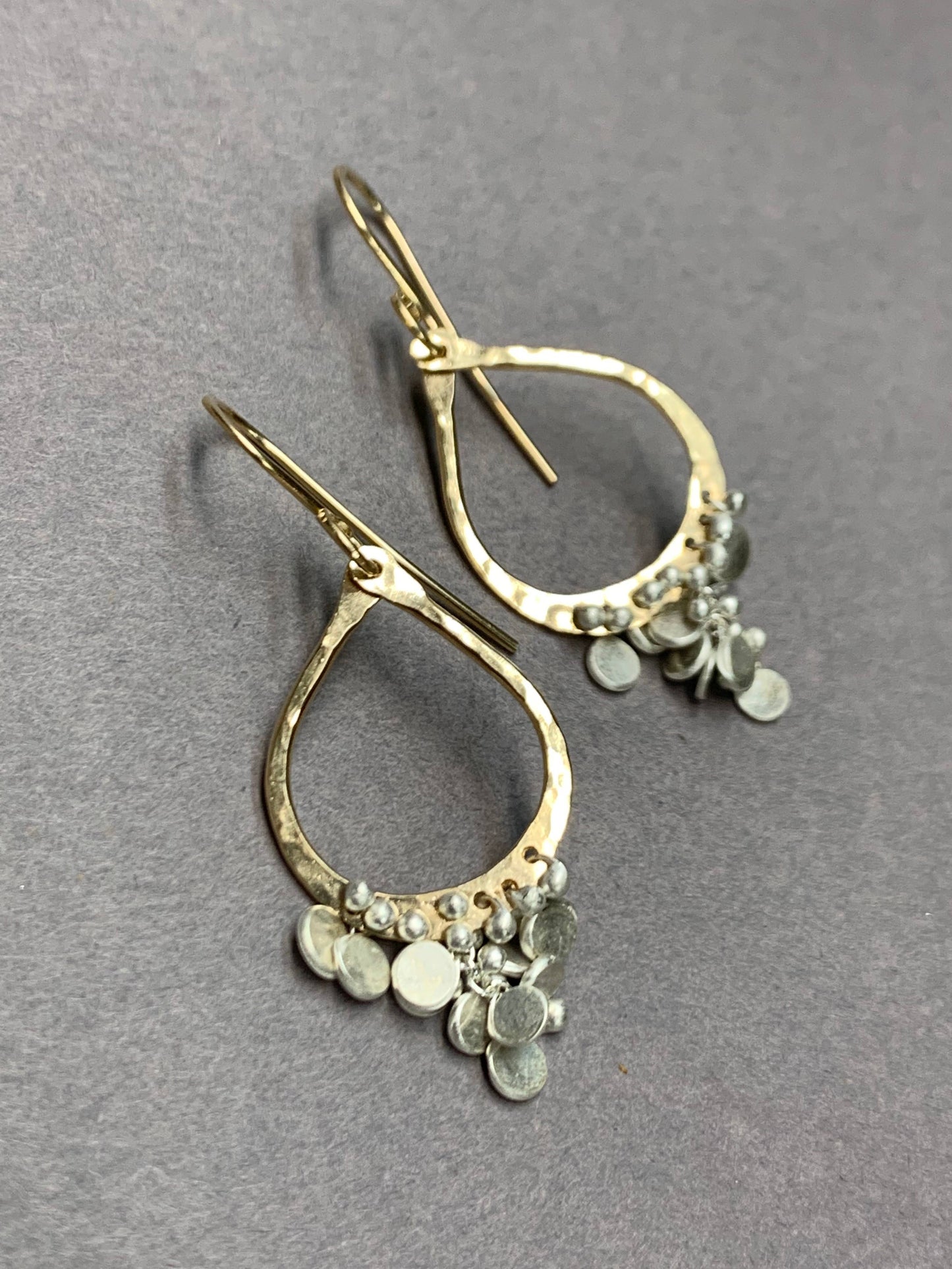 Small Tear Confetti Earrings