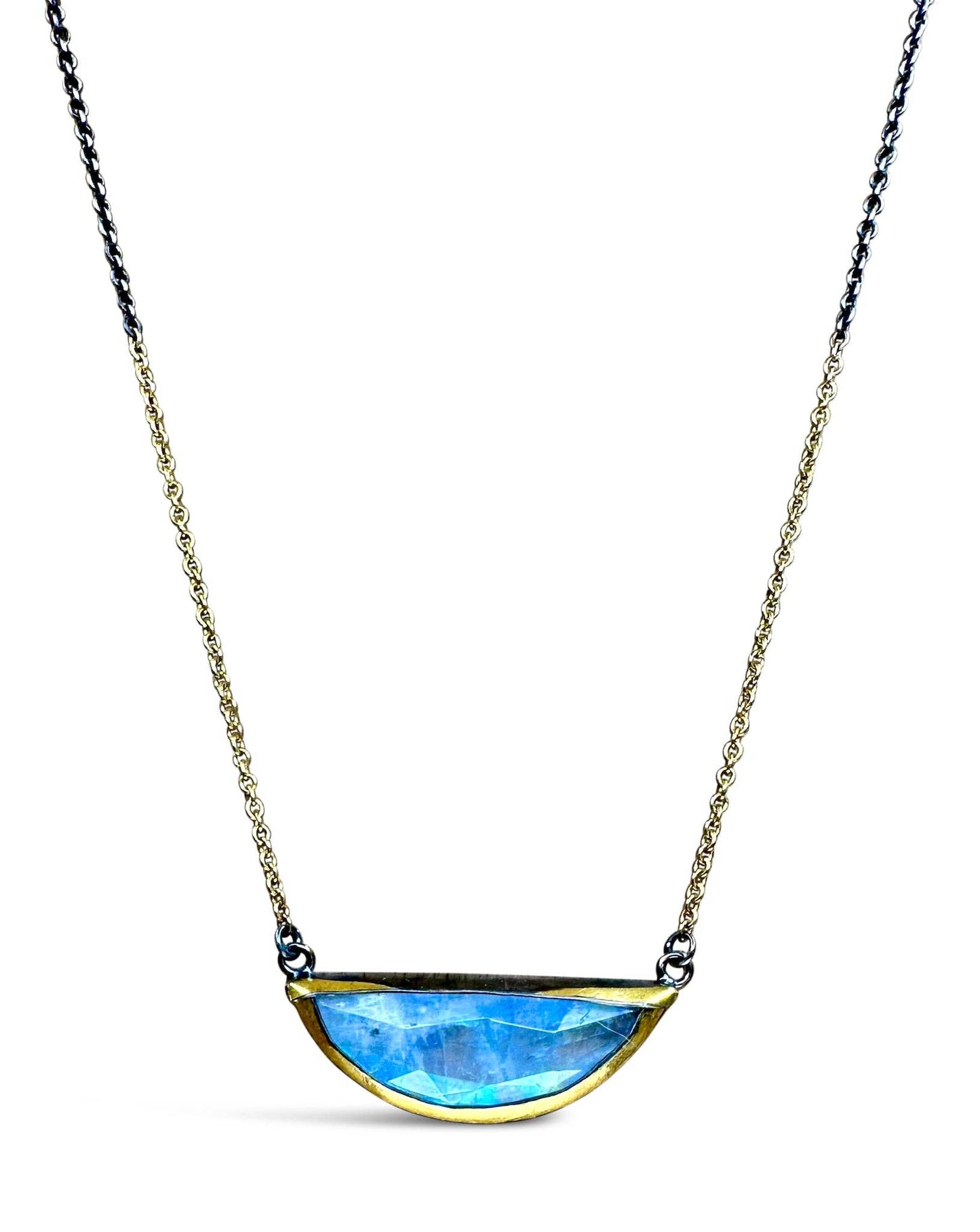 Crescent Split Necklace
