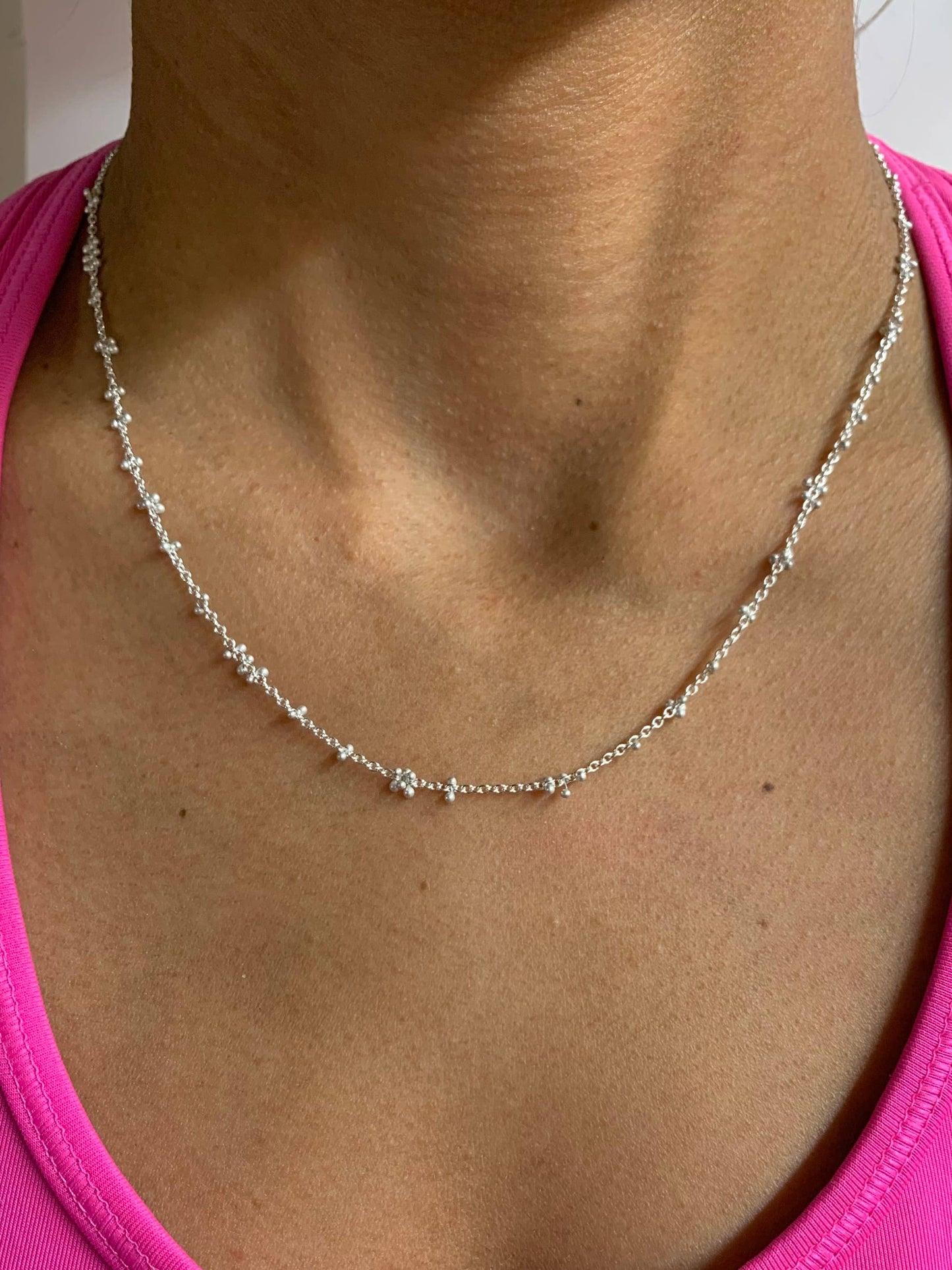 Scattered Caviar Necklace