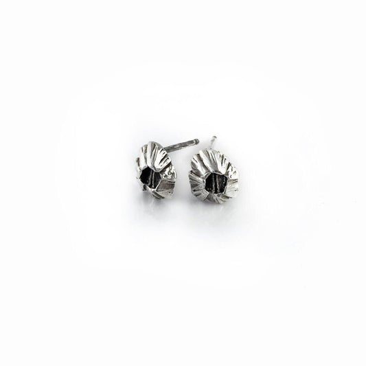 Small Barnacle Studs: Sterling Silver