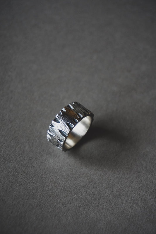 Ridge Band Ring