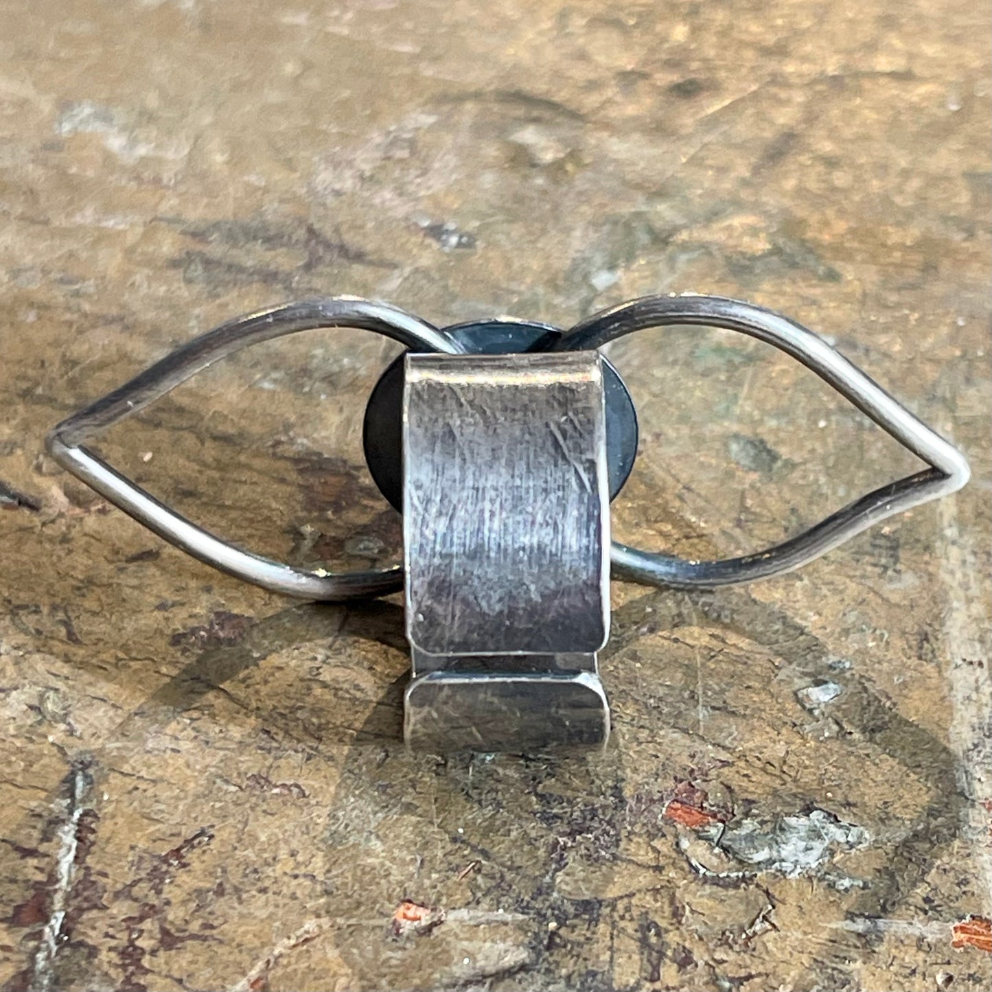 Big Petal Garnet Ring
