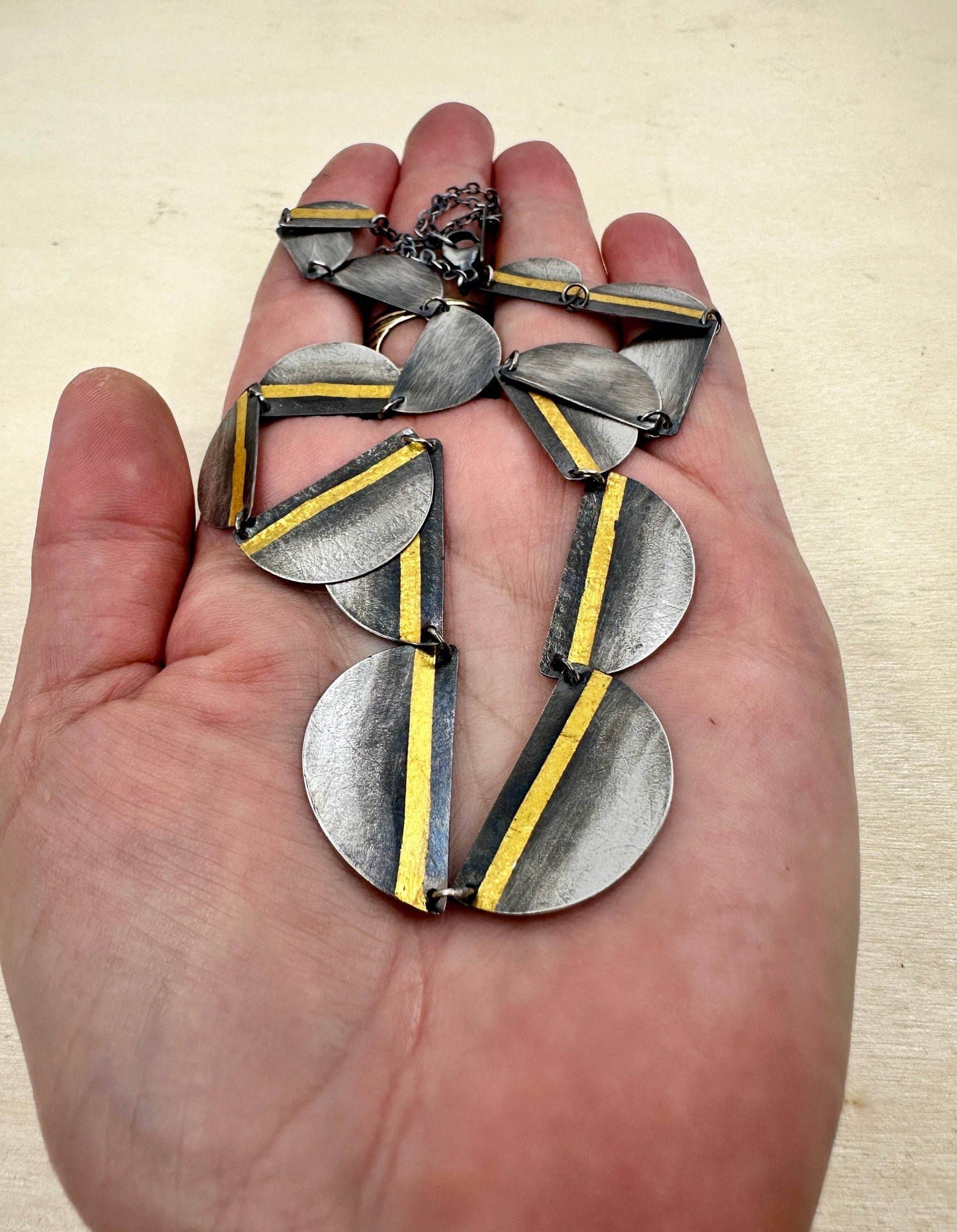 Scalloped Latitude Necklace