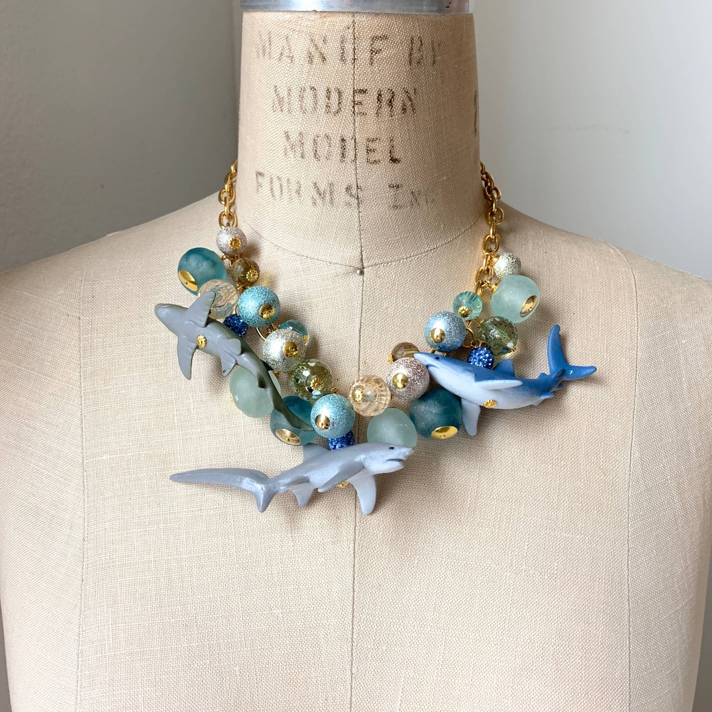 Shark Week Statement Necklace
