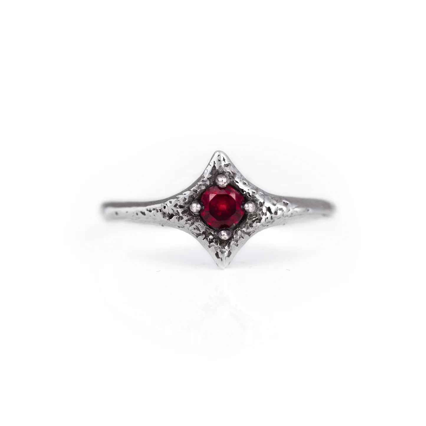 Garnet Pixie Ring