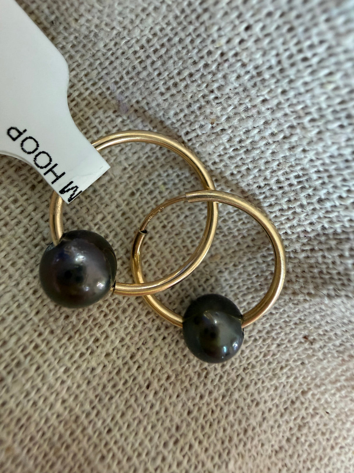 Naples Pearl Hoop