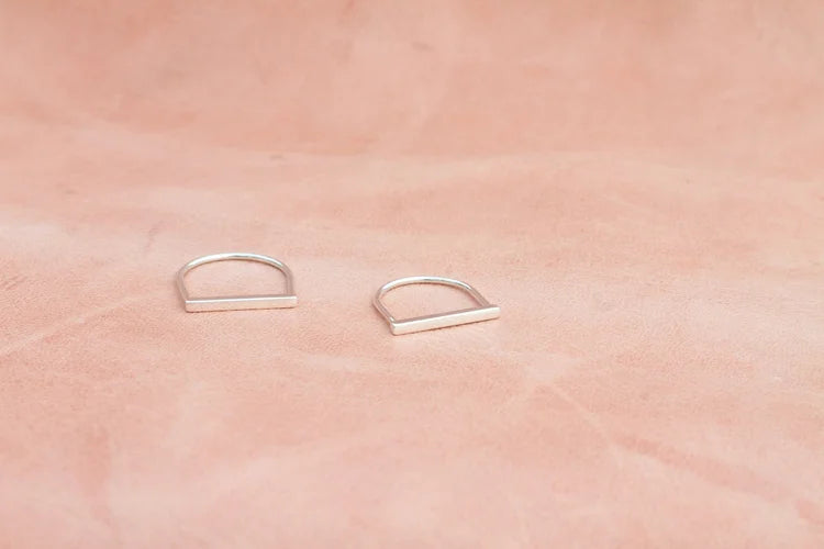 Flat Top Stacker Ring