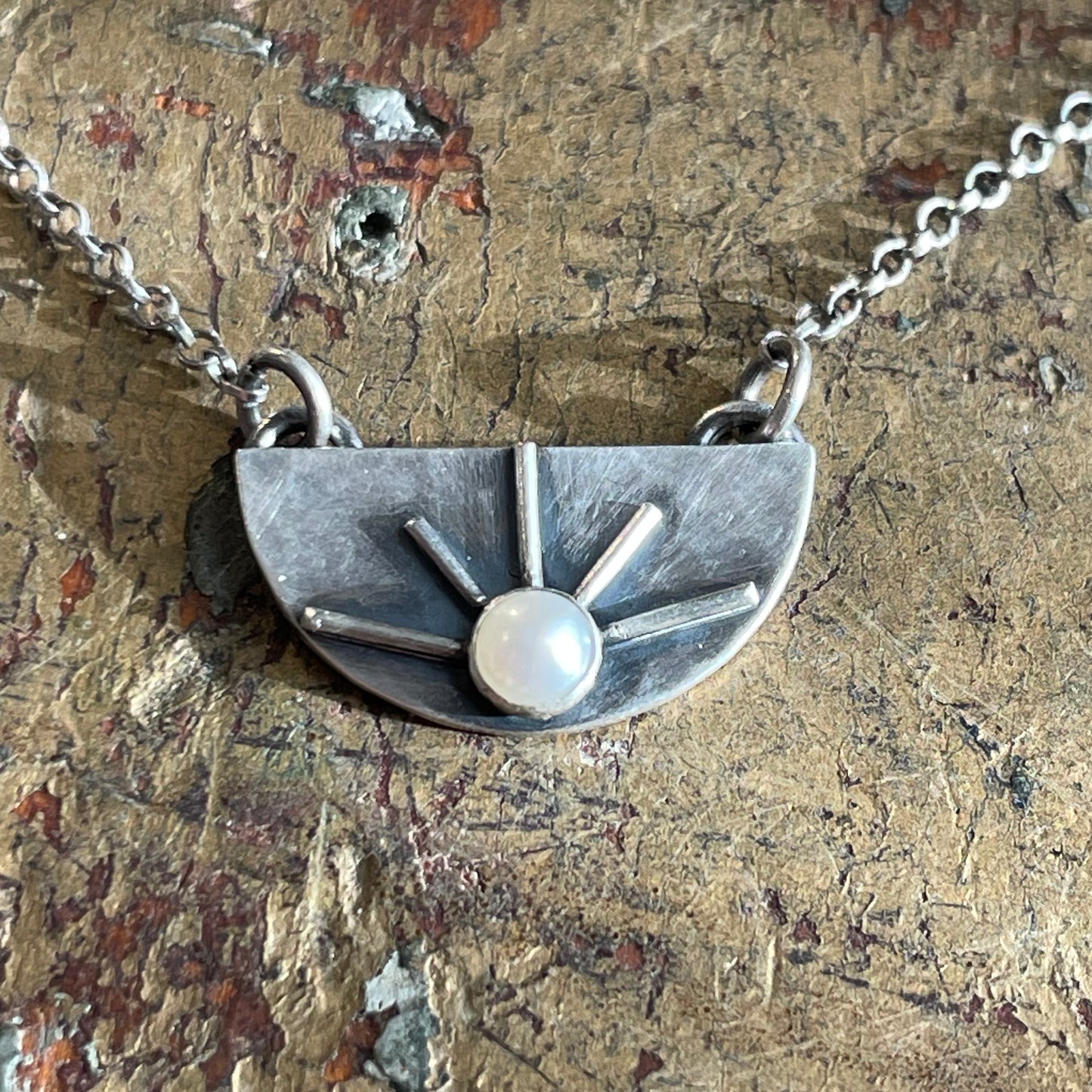 Pearl Sunrise Necklace
