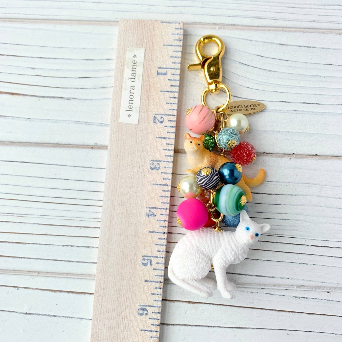 Here Kitty Kitty Cat Bag Charm