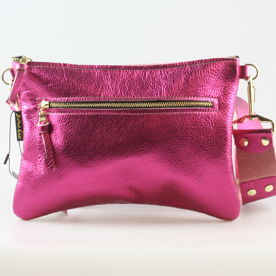 The Metallic Rita Crossbody and Hipbag