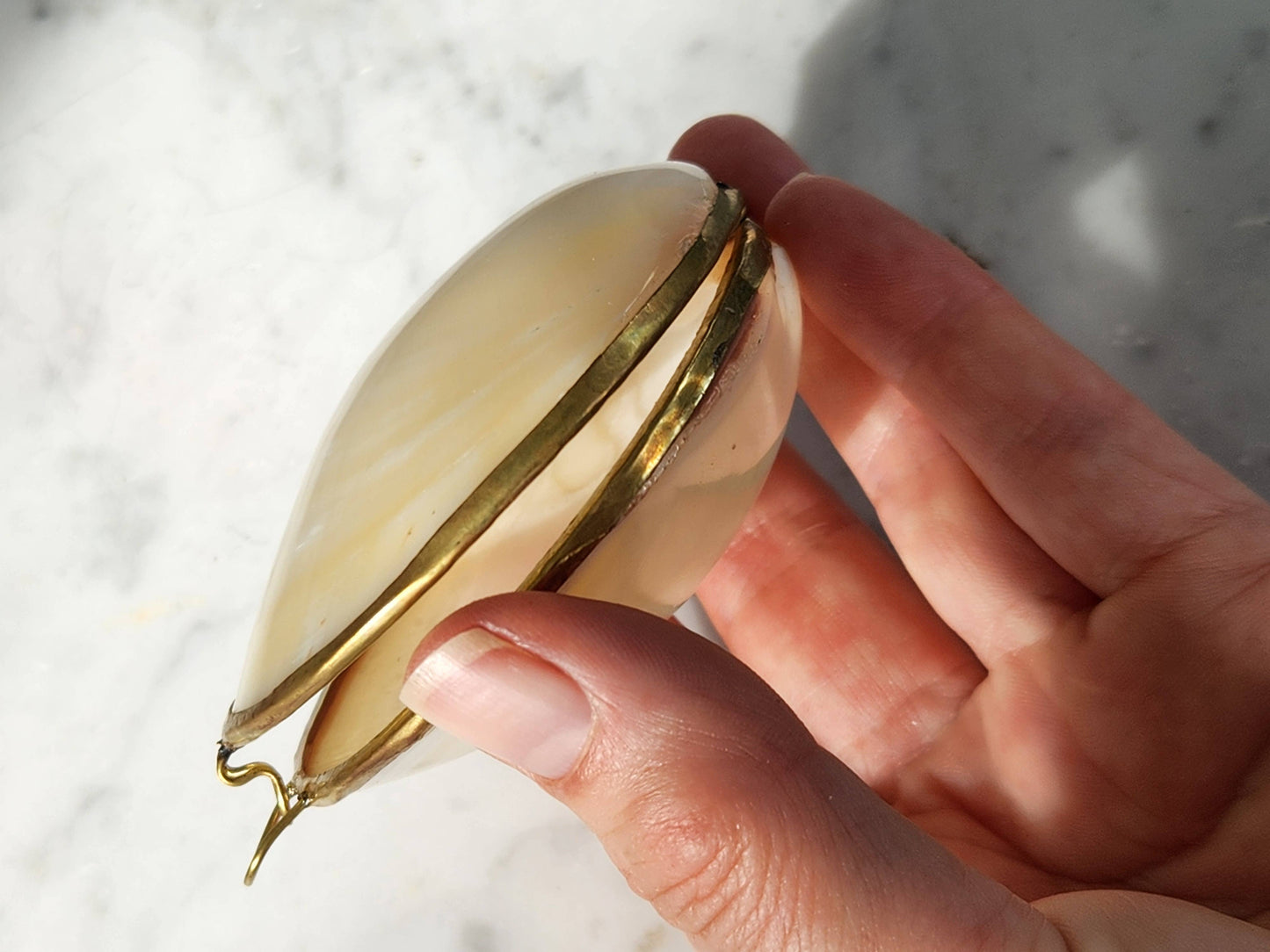 Mini Clam Trinket Box