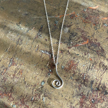 Load image into Gallery viewer, Sterling Swirl Necklace