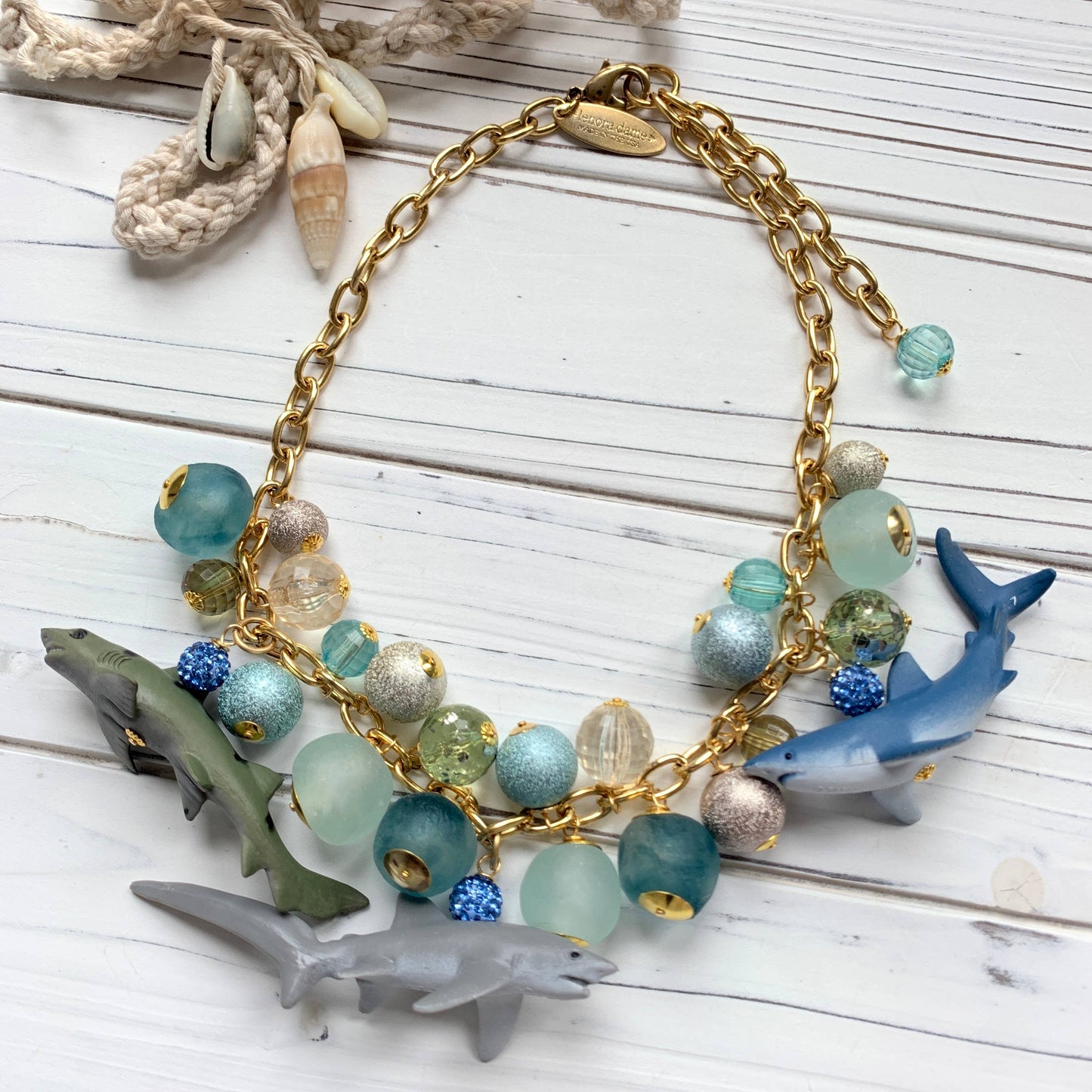 Shark Week Statement Necklace