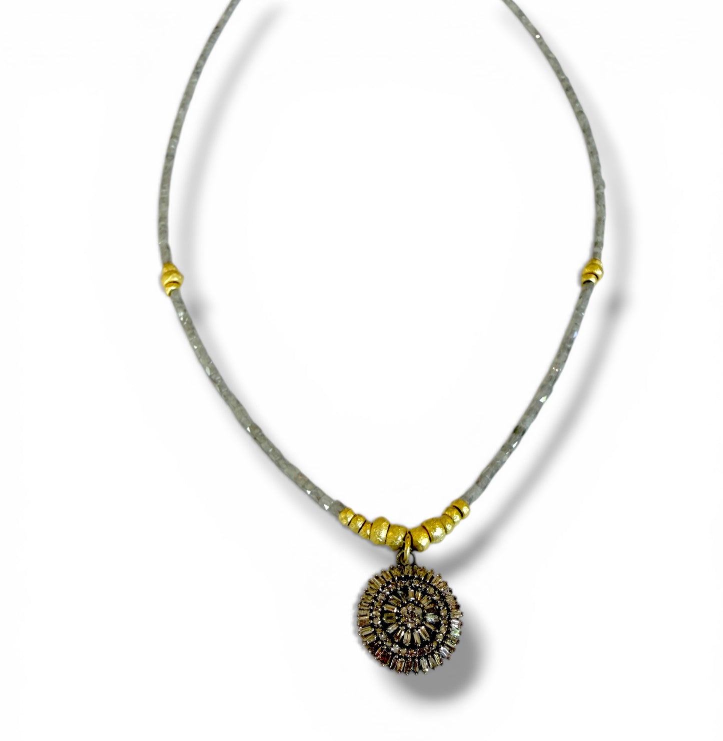 Daily Diamonds Diana’s Shield Necklace