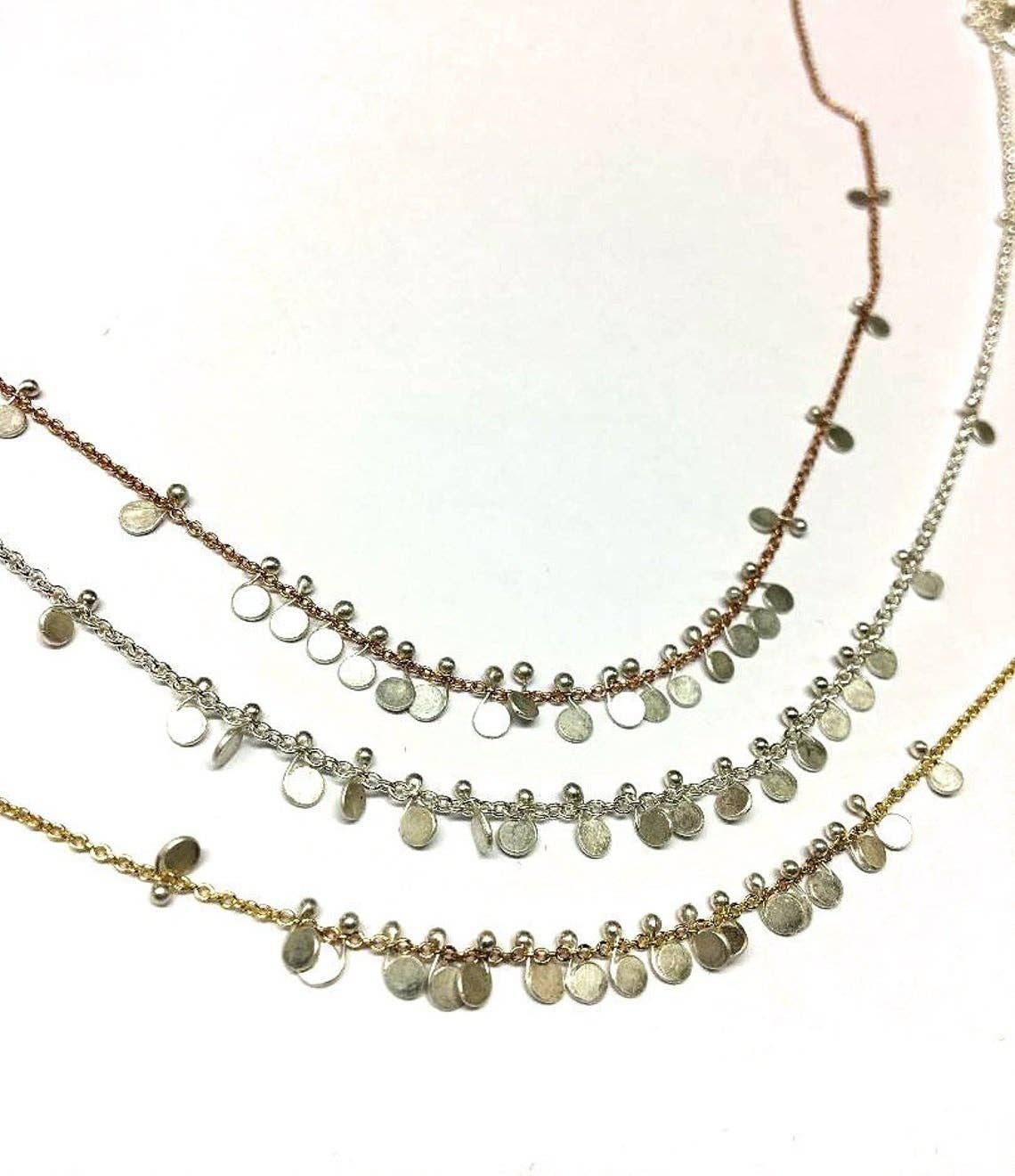 Classic Confetti Necklace- 18 inches
