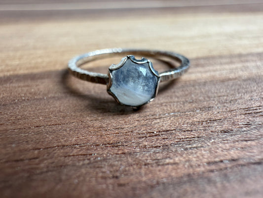 Moonstone Stacker Rings