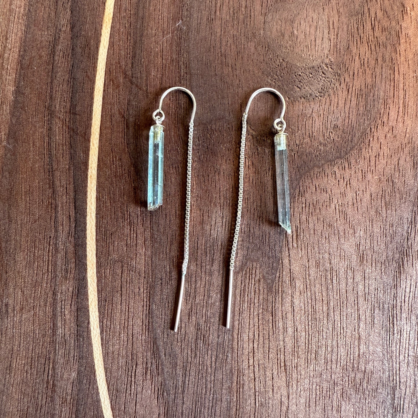 Terminated Aquamarine Threaders