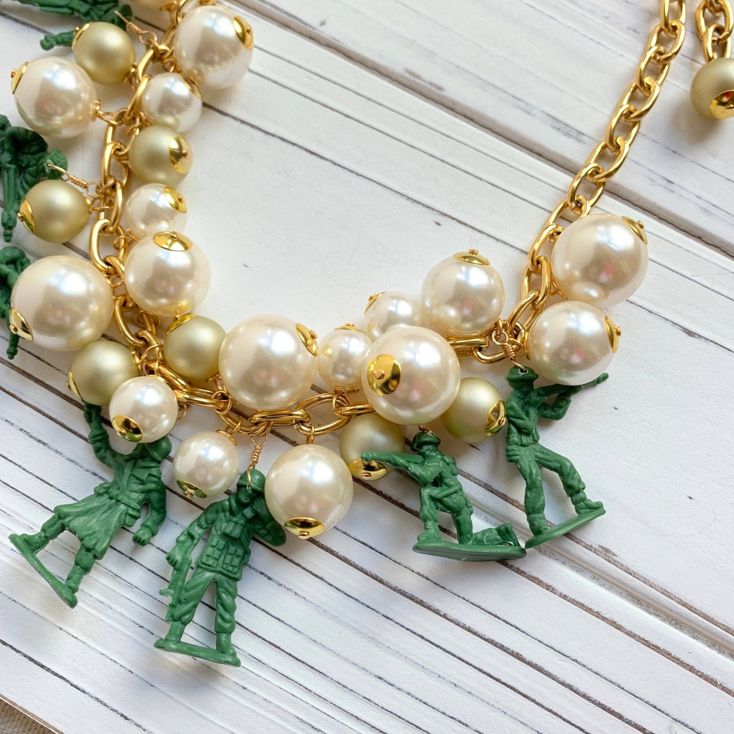 Sam's Army Men Charm Necklace
