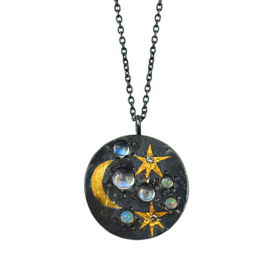 Spacescape Pendant Necklace