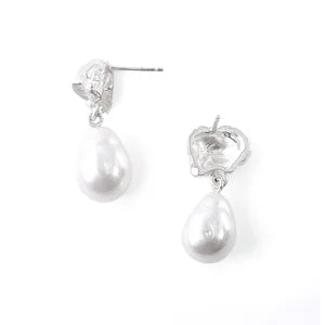 Super Chunk Pearl Earrings