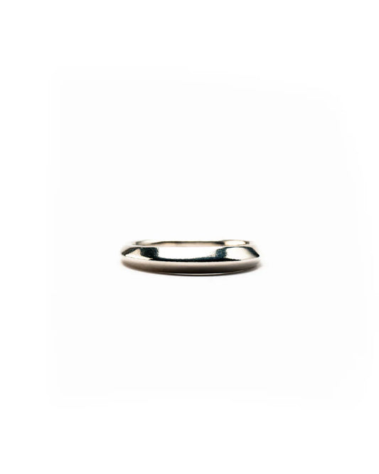 Silver Knife Edge Ring Band