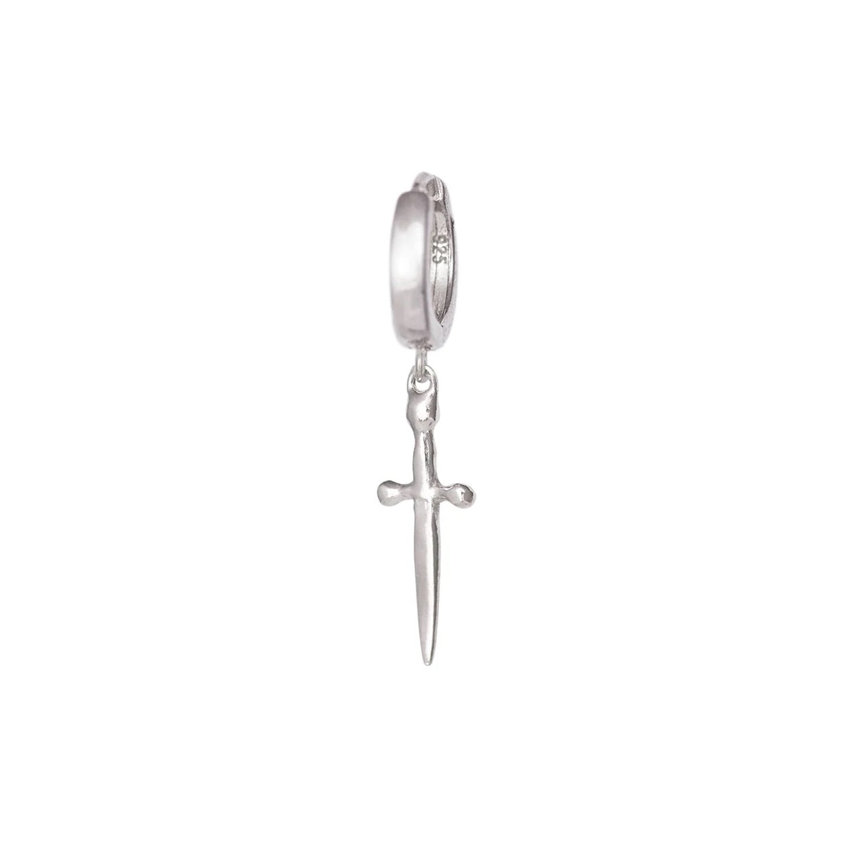 Tiny Dagger Hoop