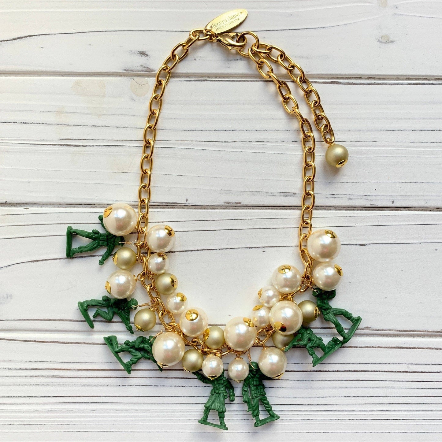 Sam's Army Men Charm Necklace