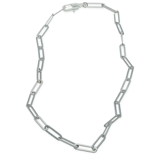 Large Paperclip Chain Necklace
