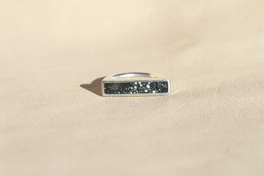 New Lander Variscite Stone Stacker Ring