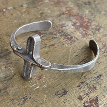Load image into Gallery viewer, Forged Fine Silver Cuff