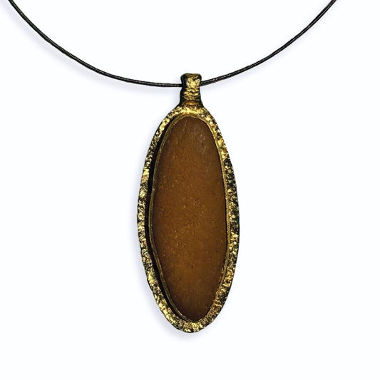 Beach Stone Collar Necklace