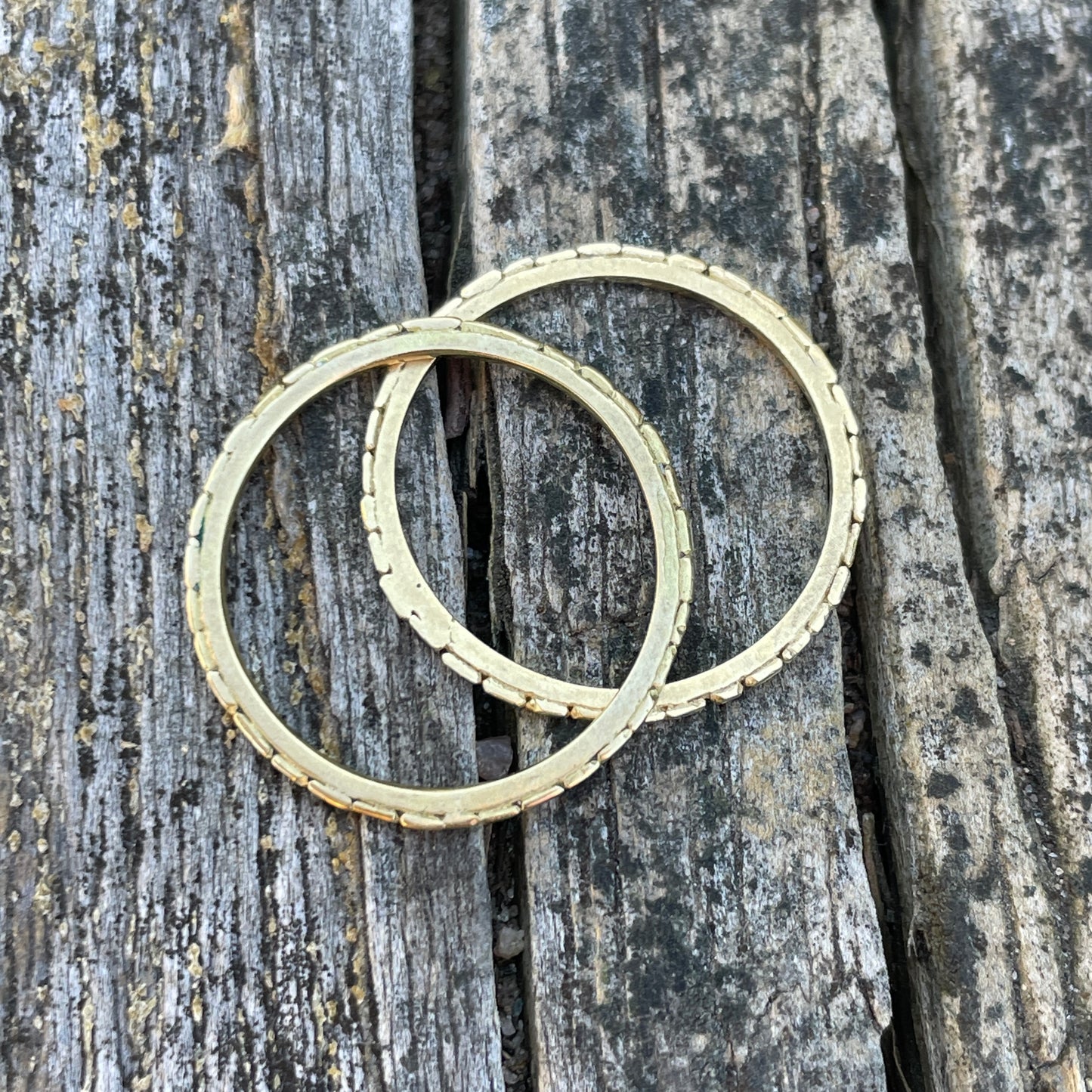 Thin Sugar Brick Ring