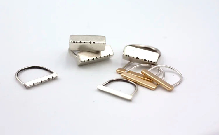 Flat Top Stacker Ring
