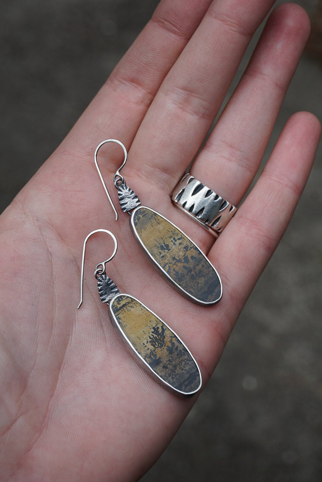 Agate Earrings