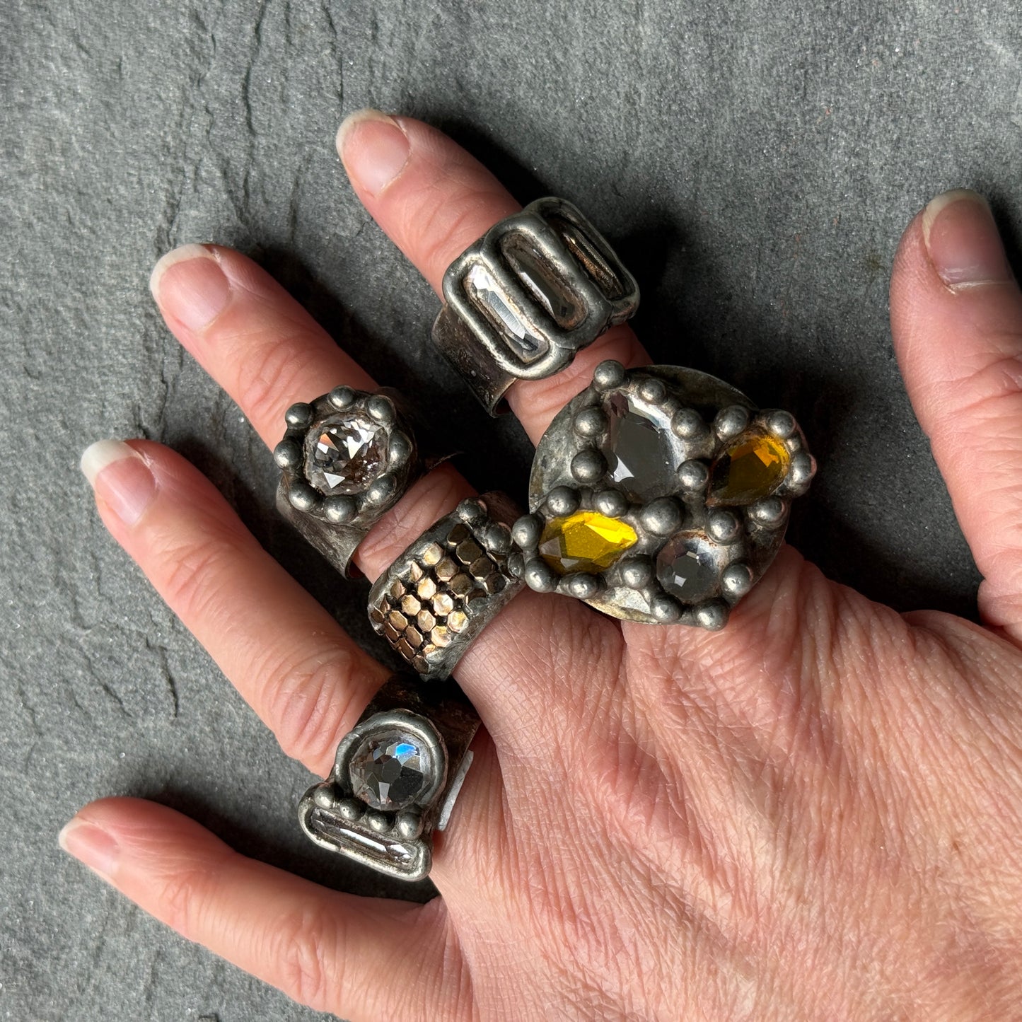 Swarovski Trio Ring