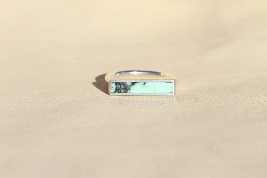 Snowville Varaquoise Stone Stacker Ring