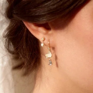 LA SEINE: Opal Companion Studs