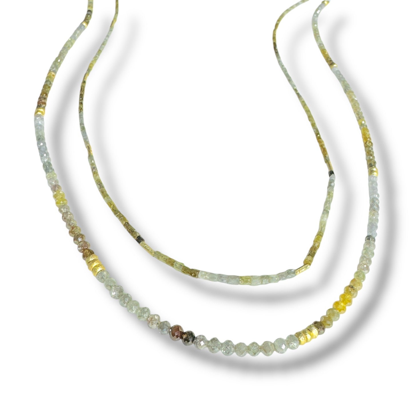 Daily Diamonds Neutral Ombré Necklace