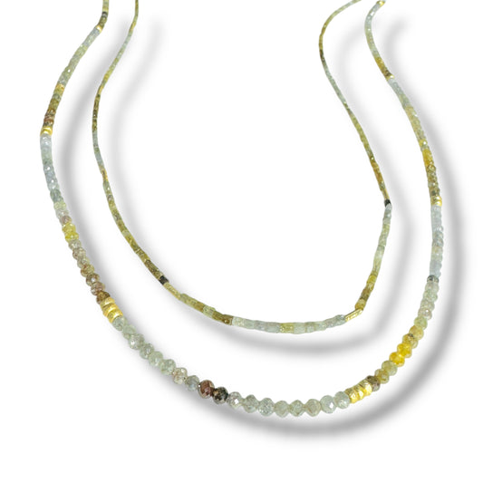 Daily Diamonds Neutral Ombré Necklace