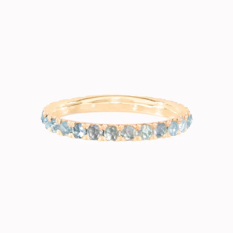 ILE DE CITE: Topaz Eternity Ring